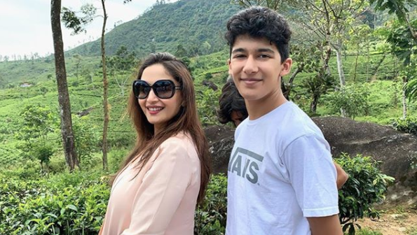 Madhuri Dixit and Arin Nene